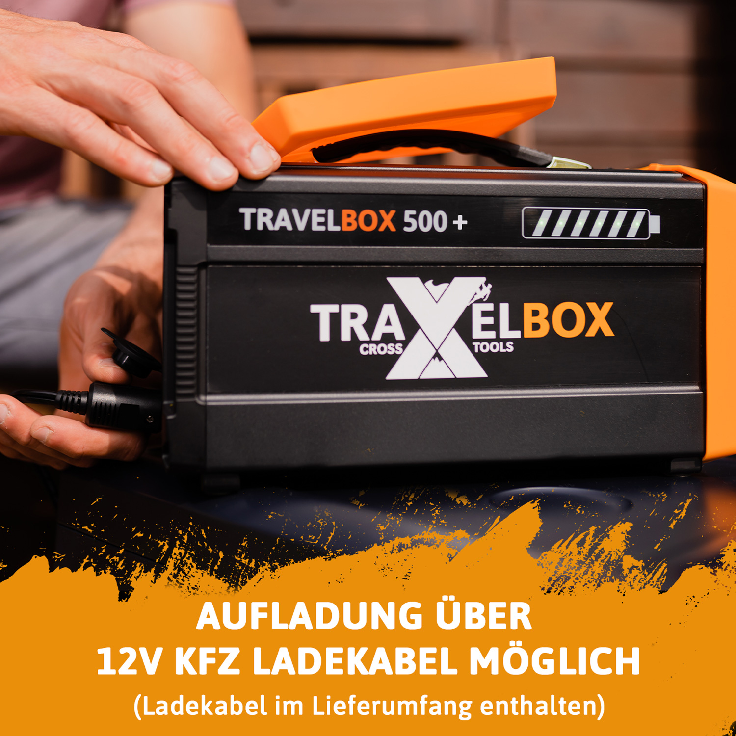 Akkubox TRAVELBOX 500+