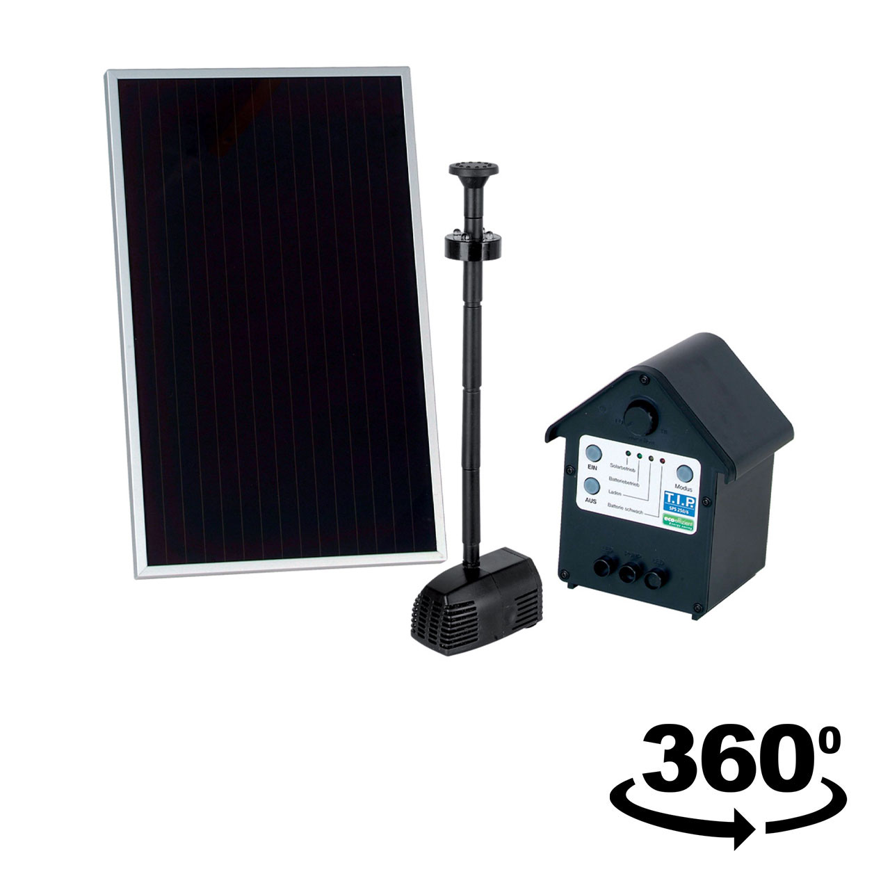 Solar-Teichpumpen-Set SPS 250/6